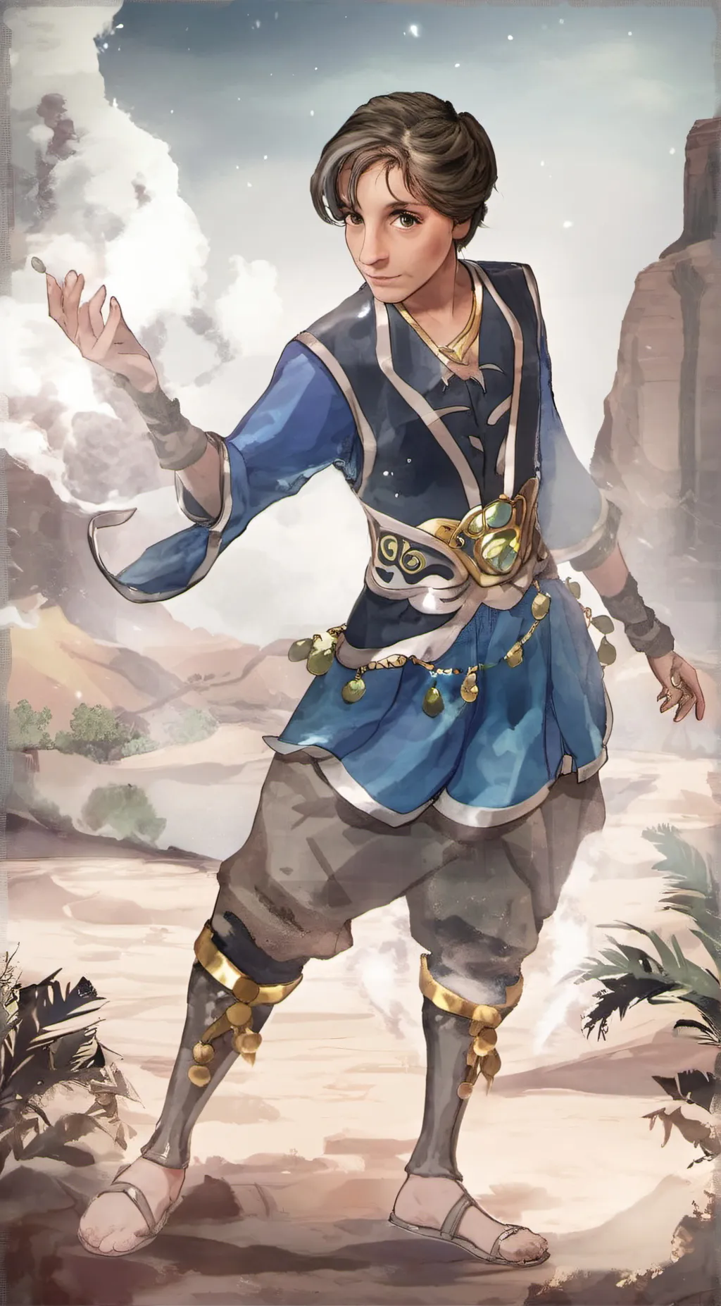 ai character: Ali background
