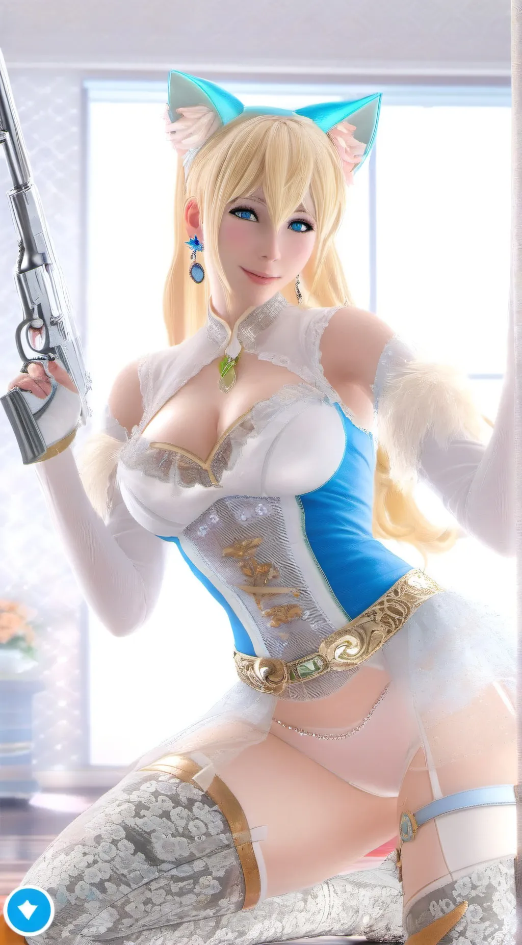 ai character: Elle background