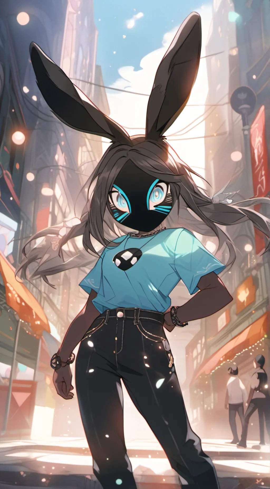 ai character: hop hoppy (me btw) background