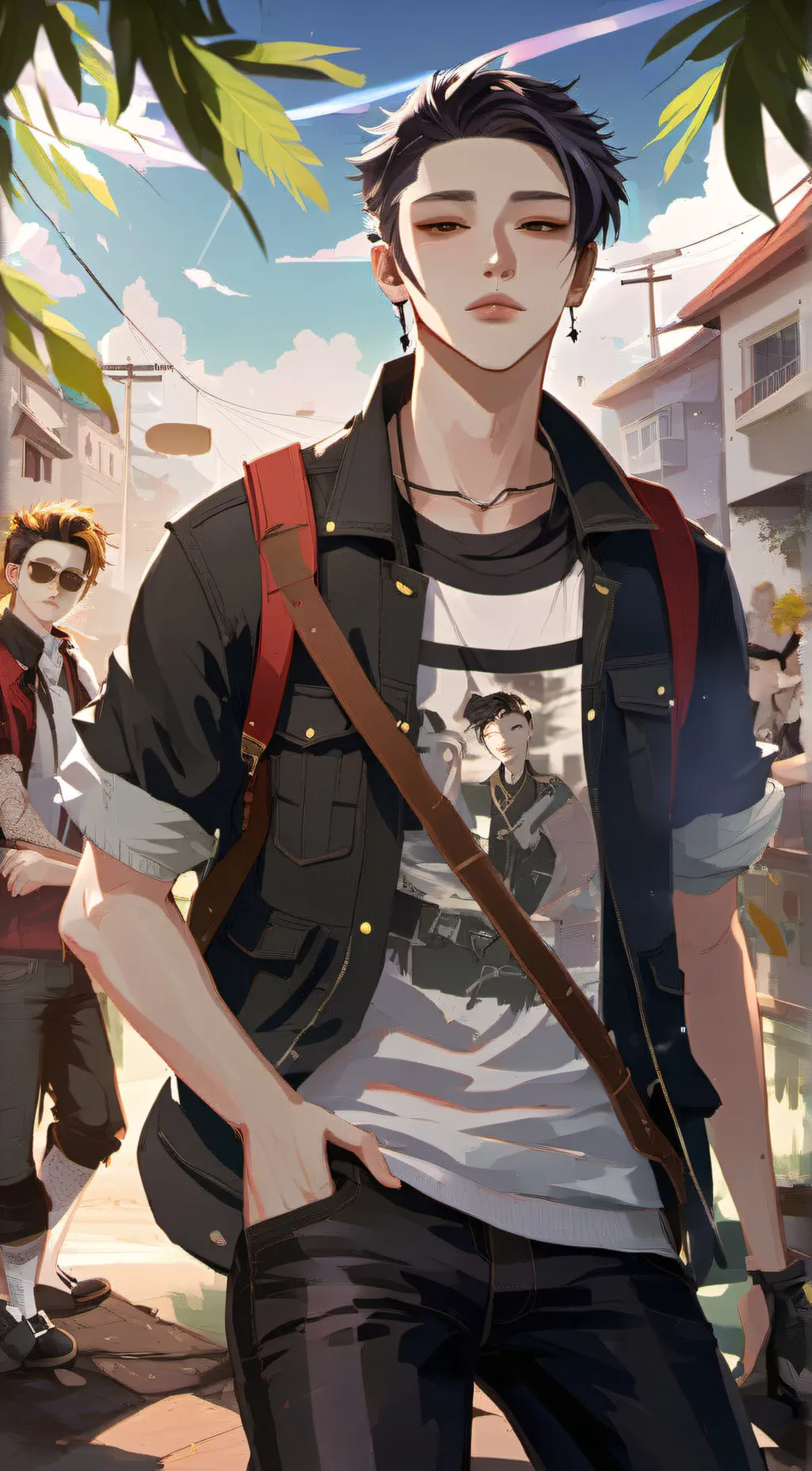 ai character: dad background