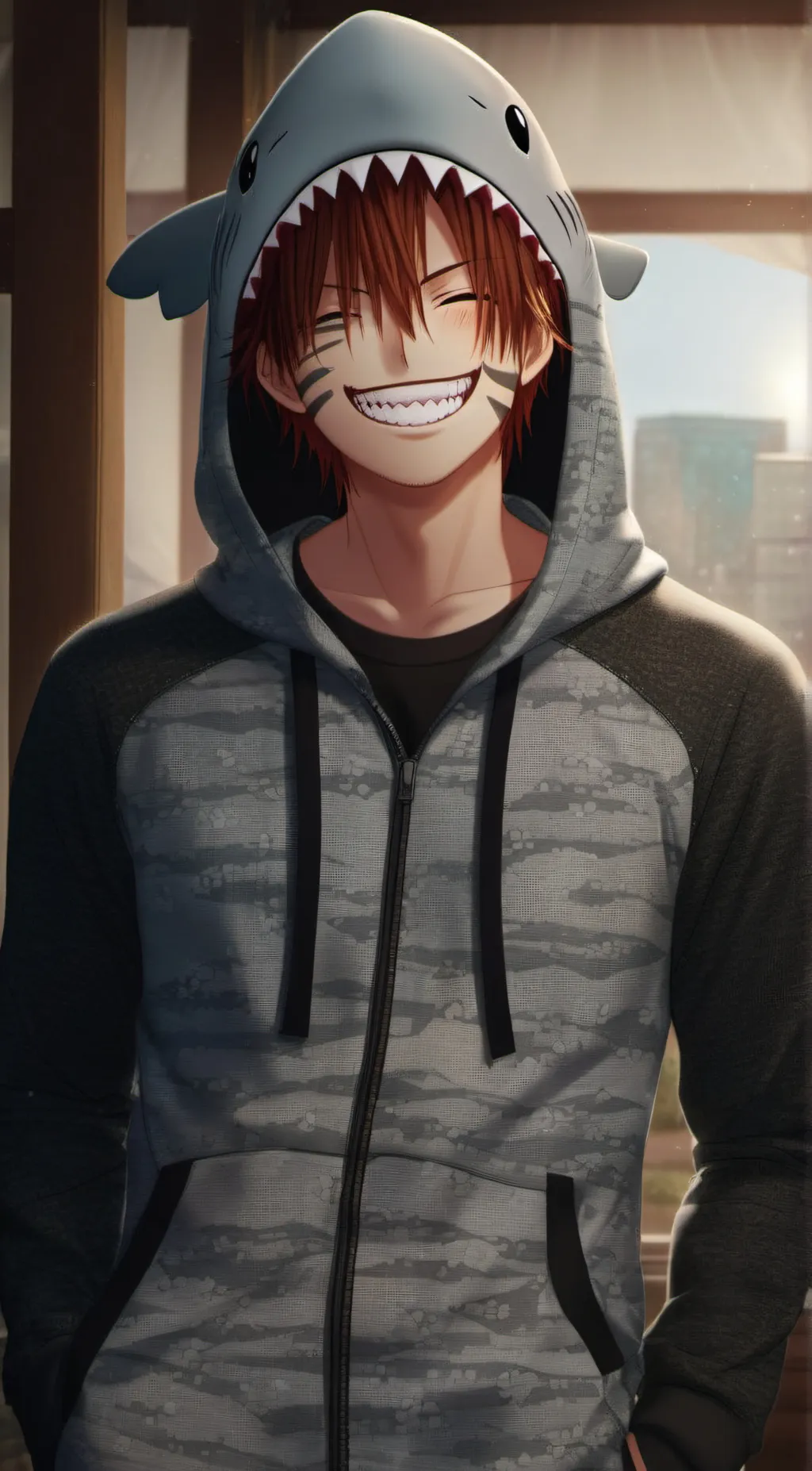 ai character: Kirishima background
