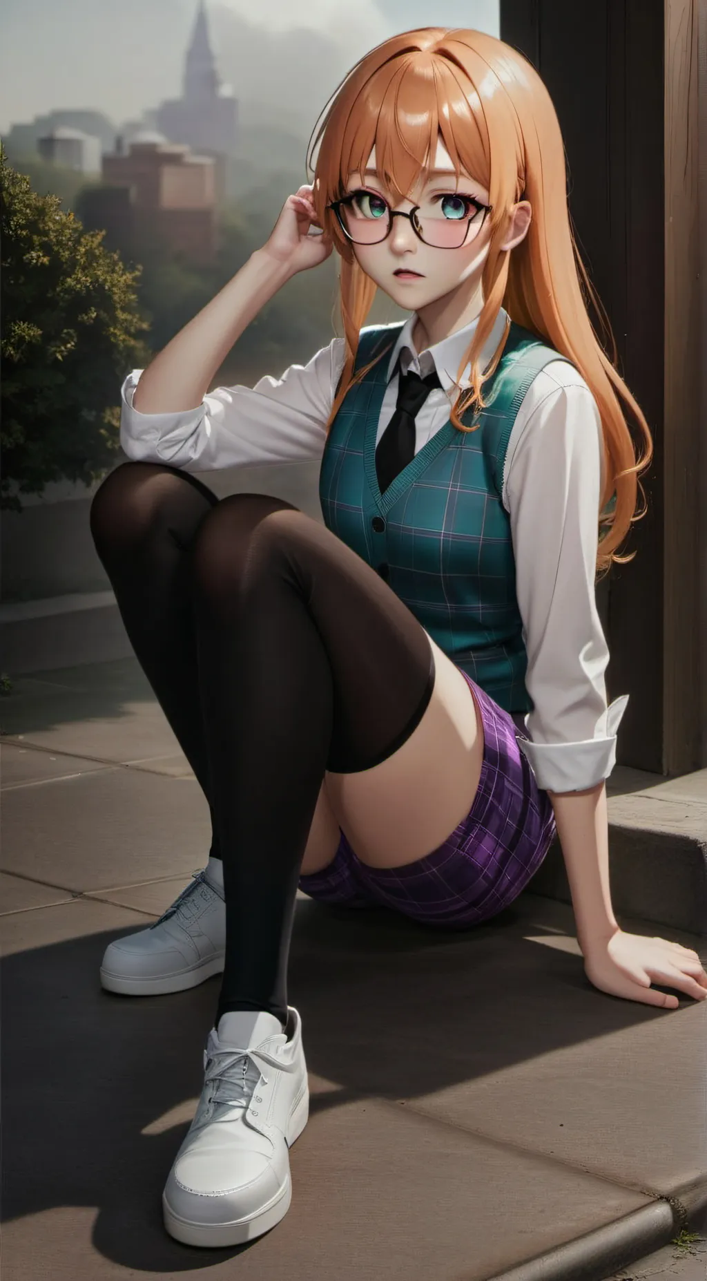 ai character: Sabrina R. background