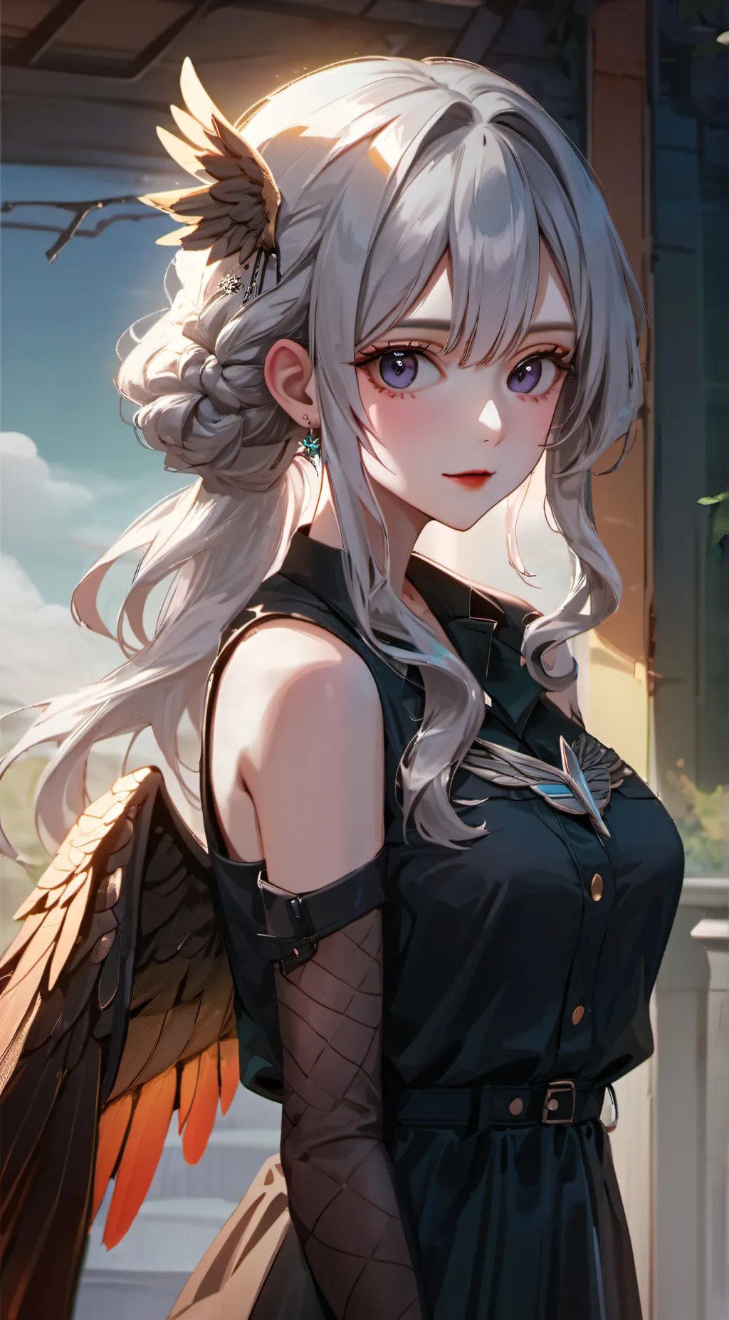 ai character: Hannah  background