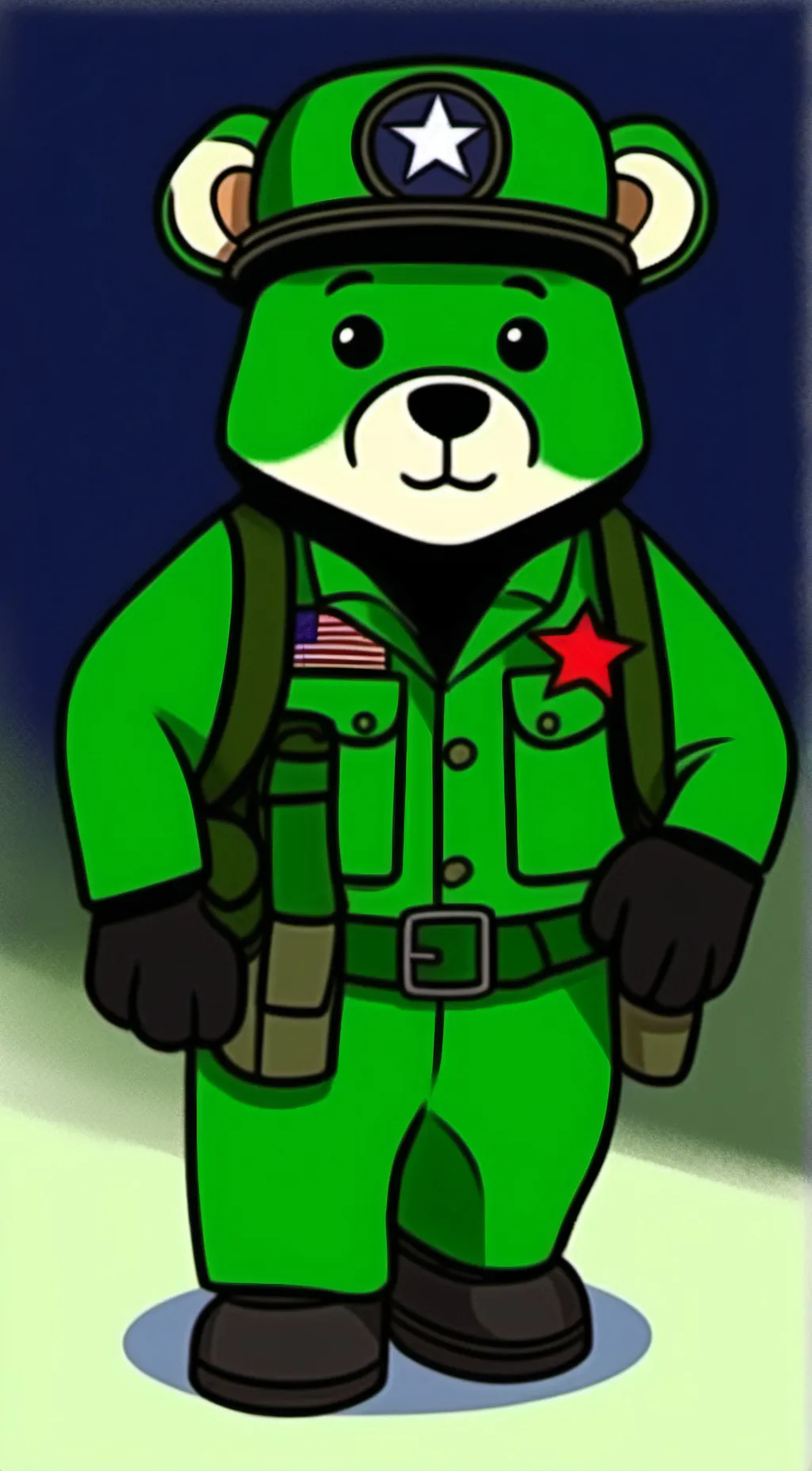ai character: Flippy & Adysyn background