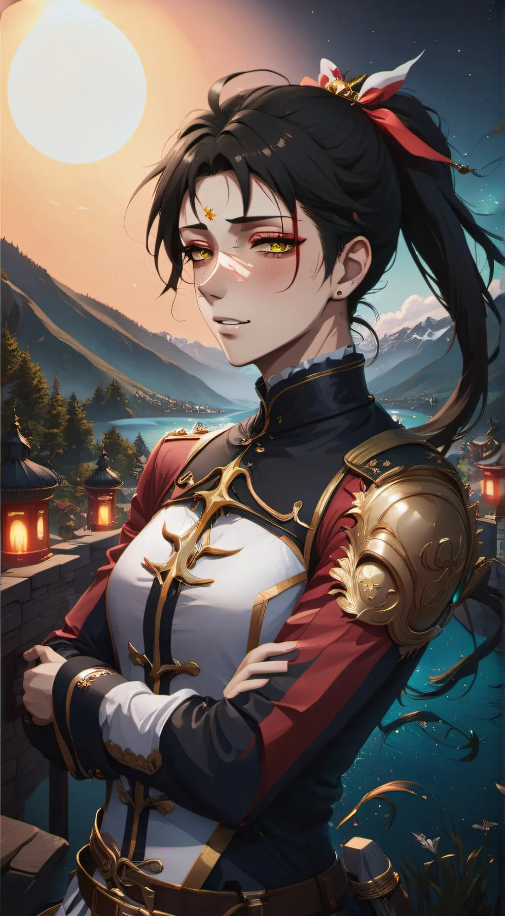 ai character: >shiro< background
