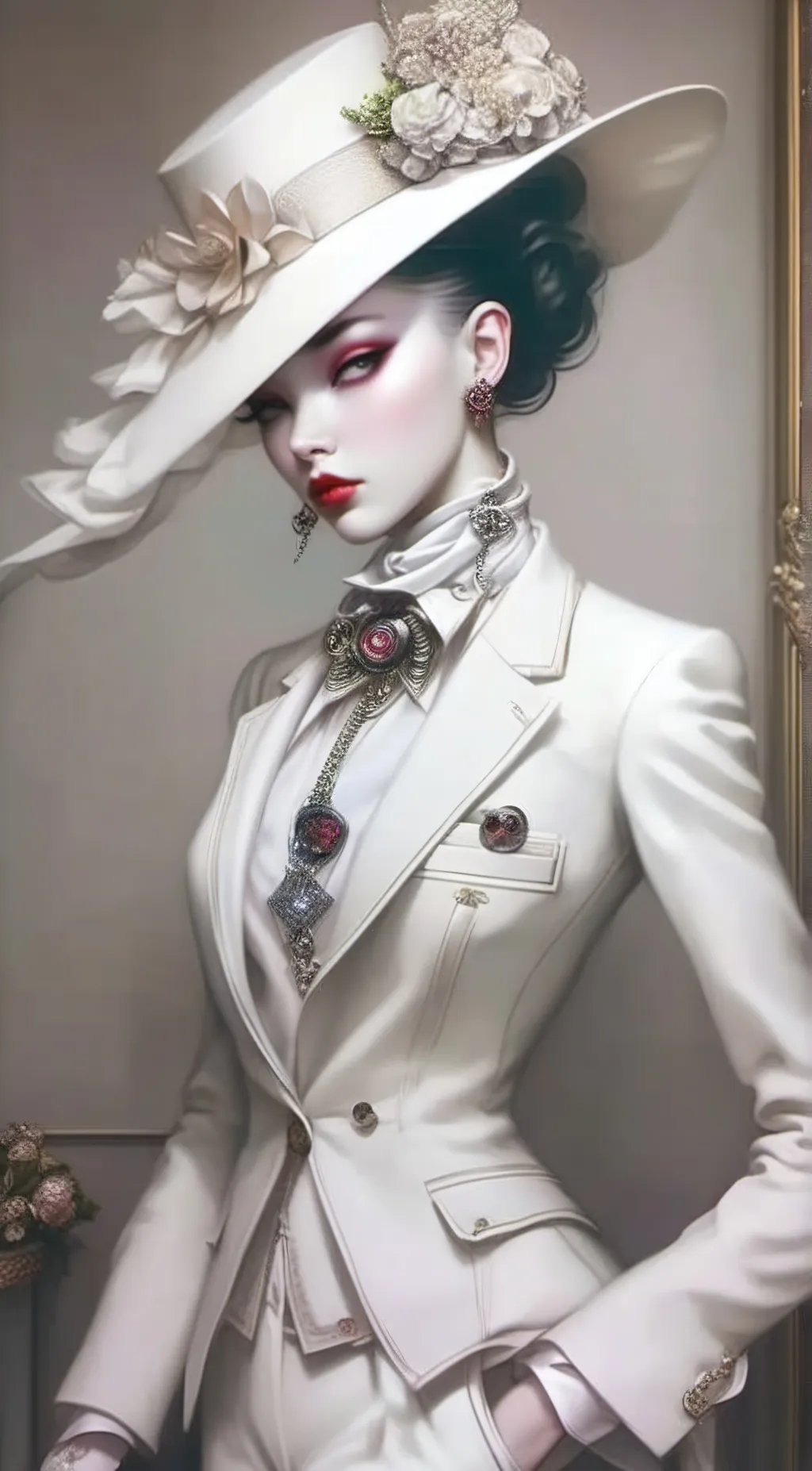 ai character: Elaine de Corteau background