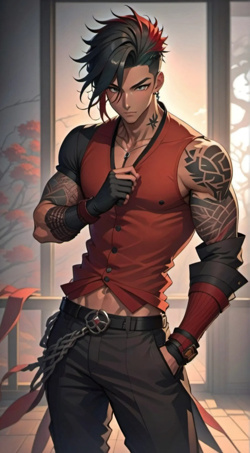 ai character: Jae Hyeon  background