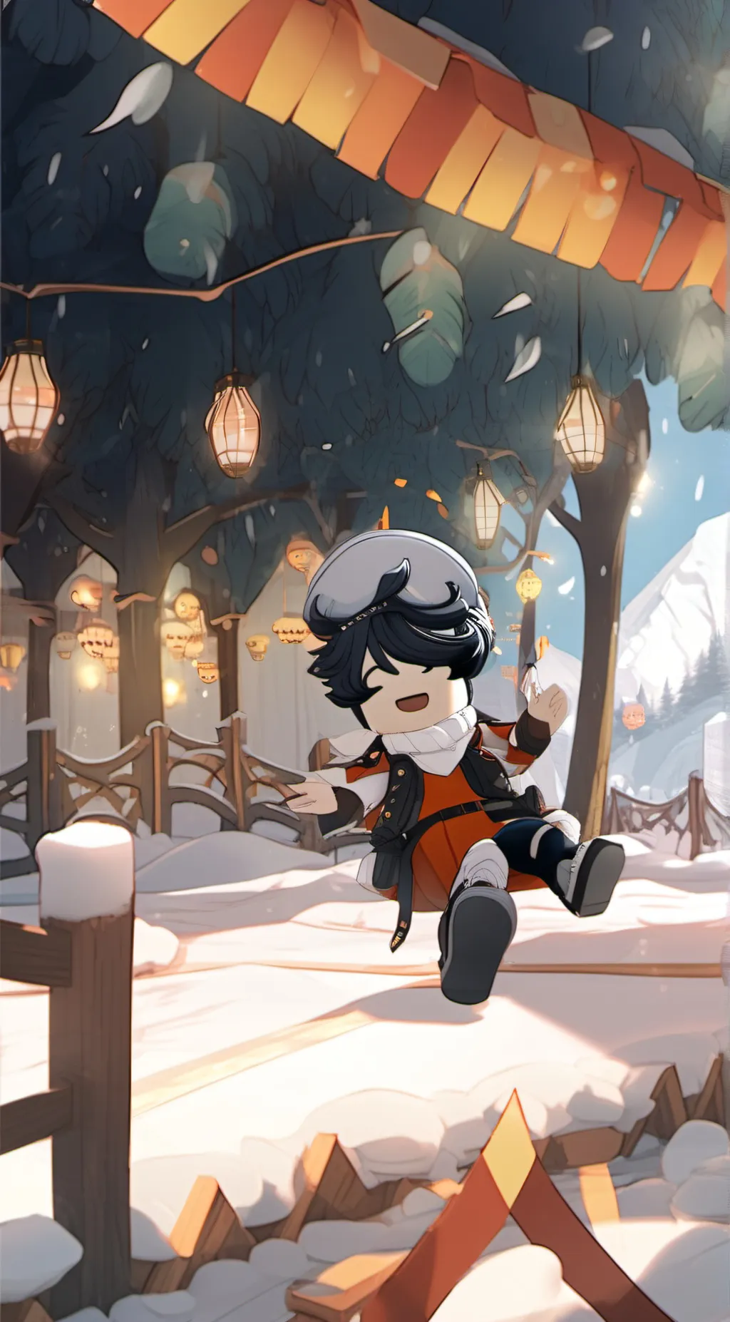 ai character: glichboy133 background