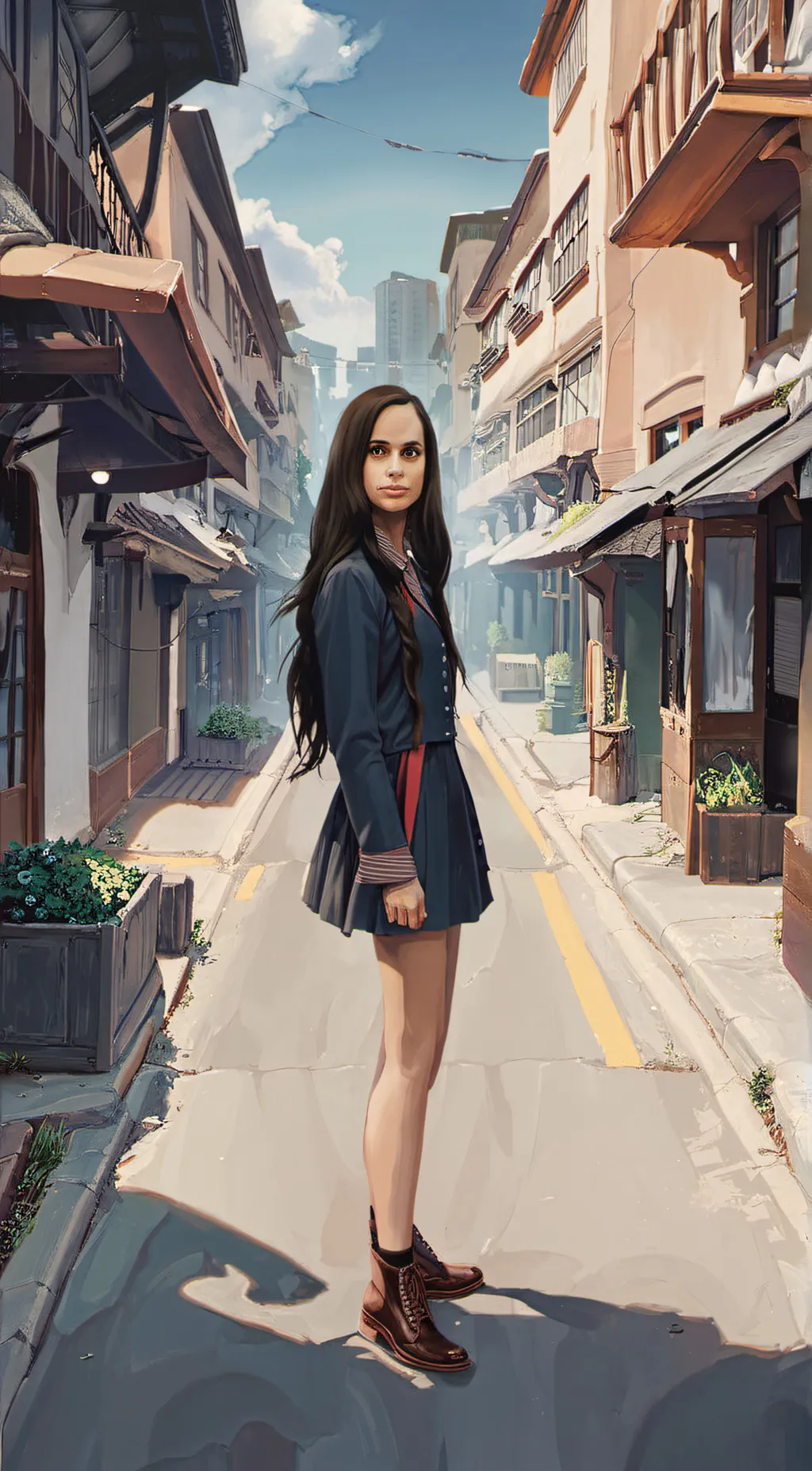 ai character: Anna Skywalker  background