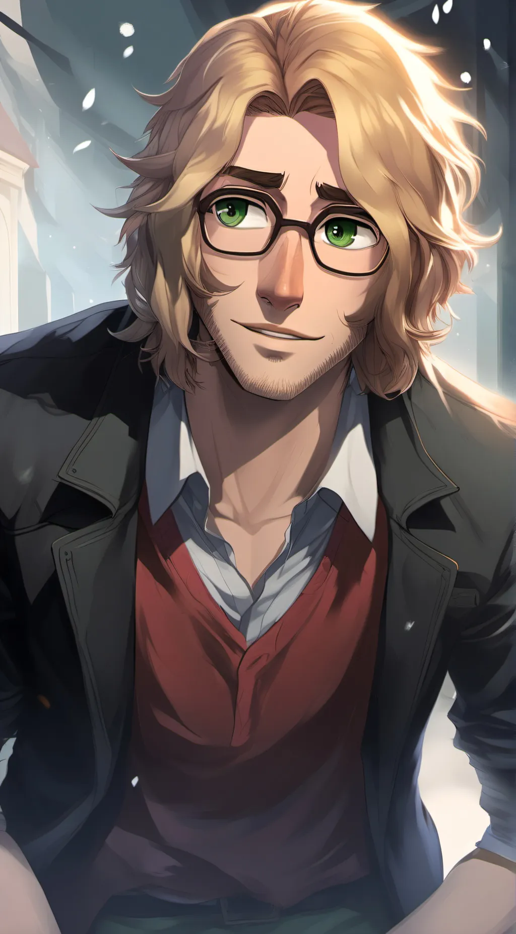 ai character: Jacob alden background