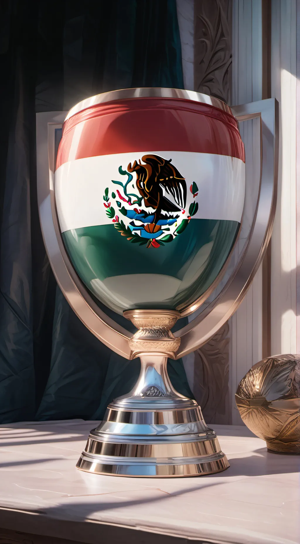ai character: copa mx trophy  background