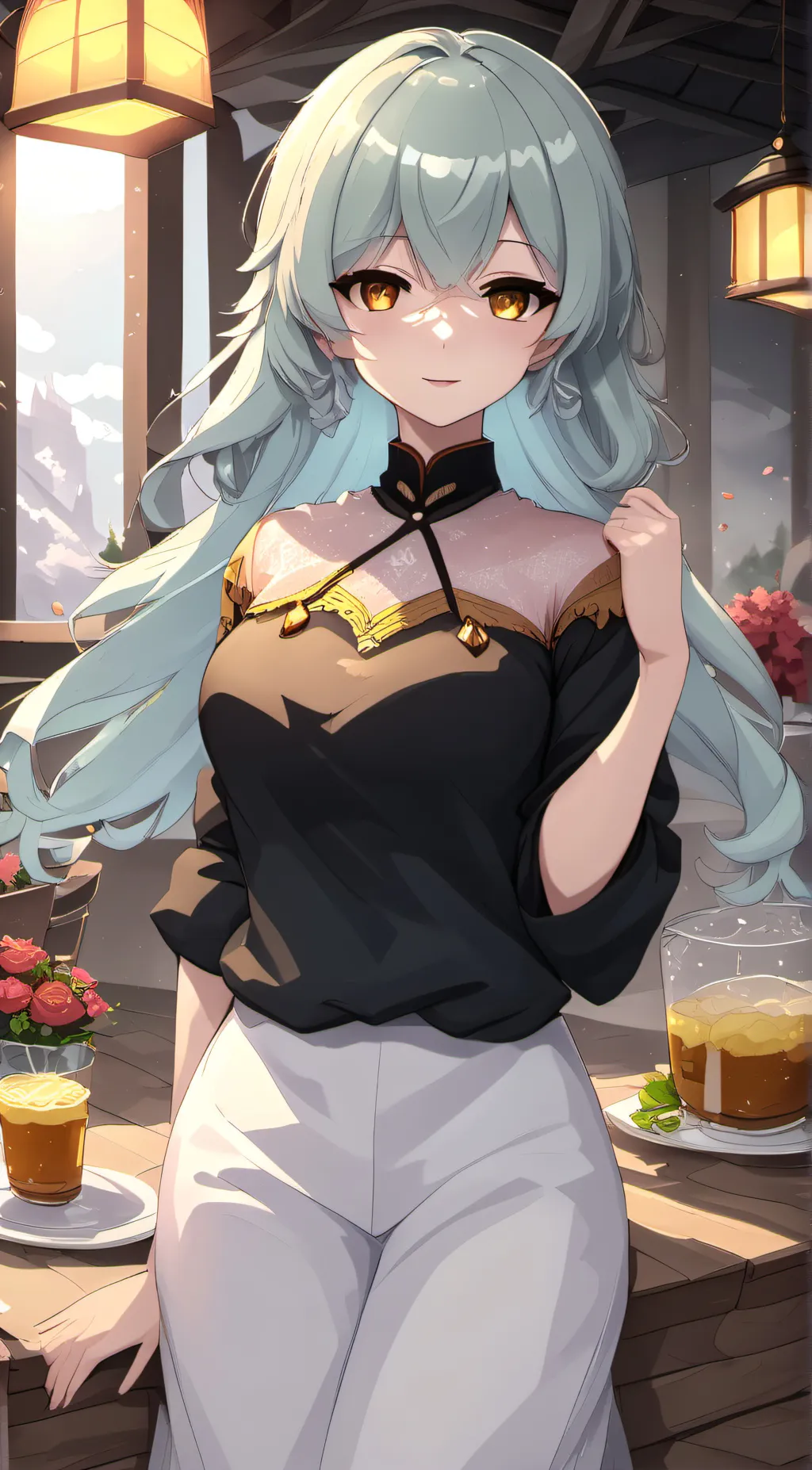 ai character: Iris background