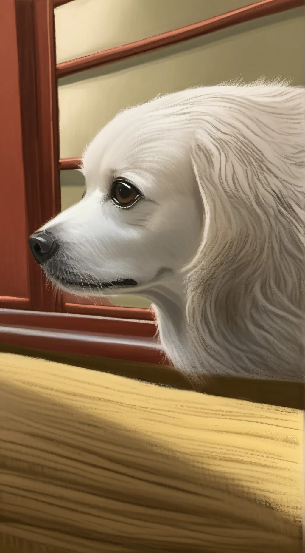 ai character: Banksey background
