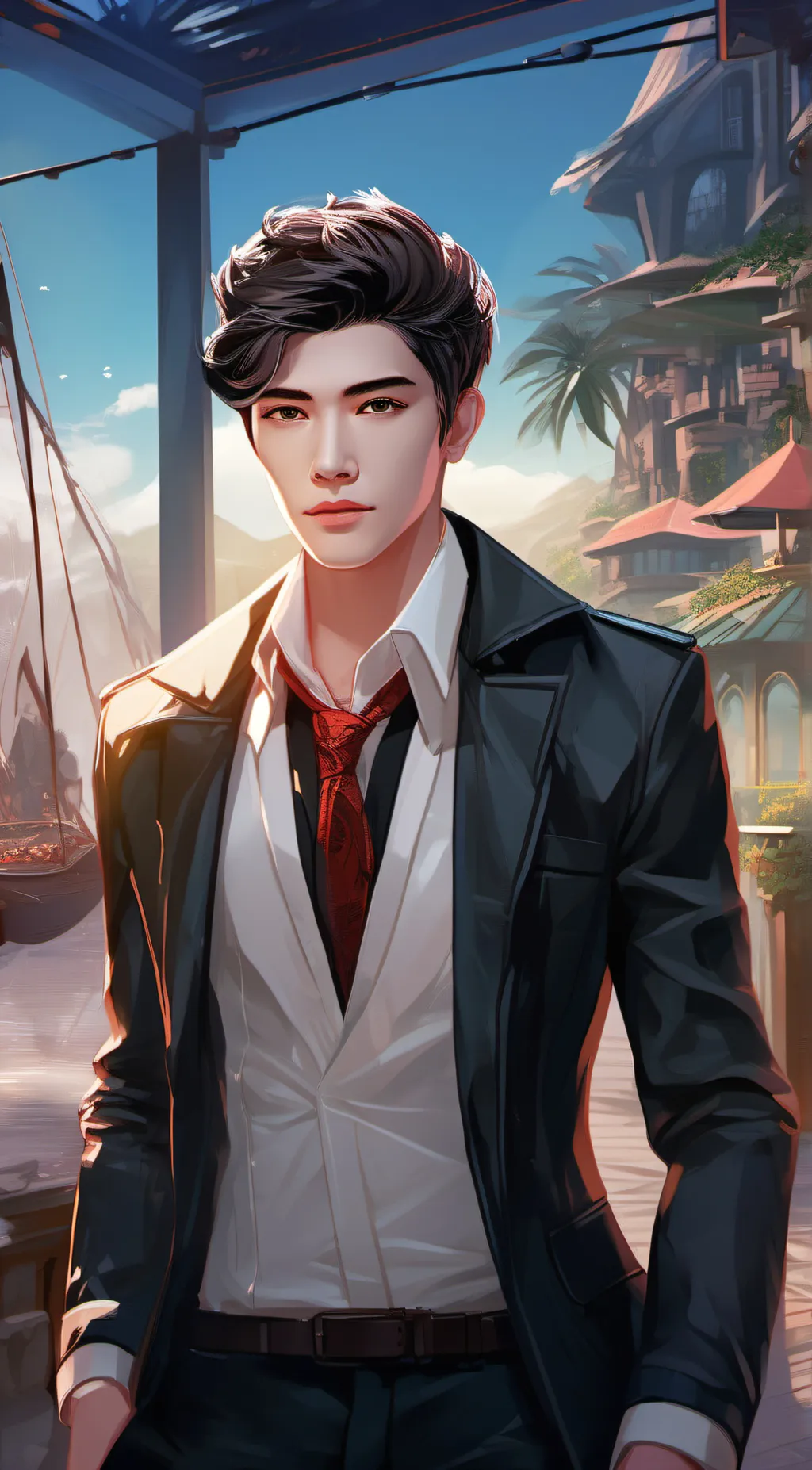 ai character: Alex background