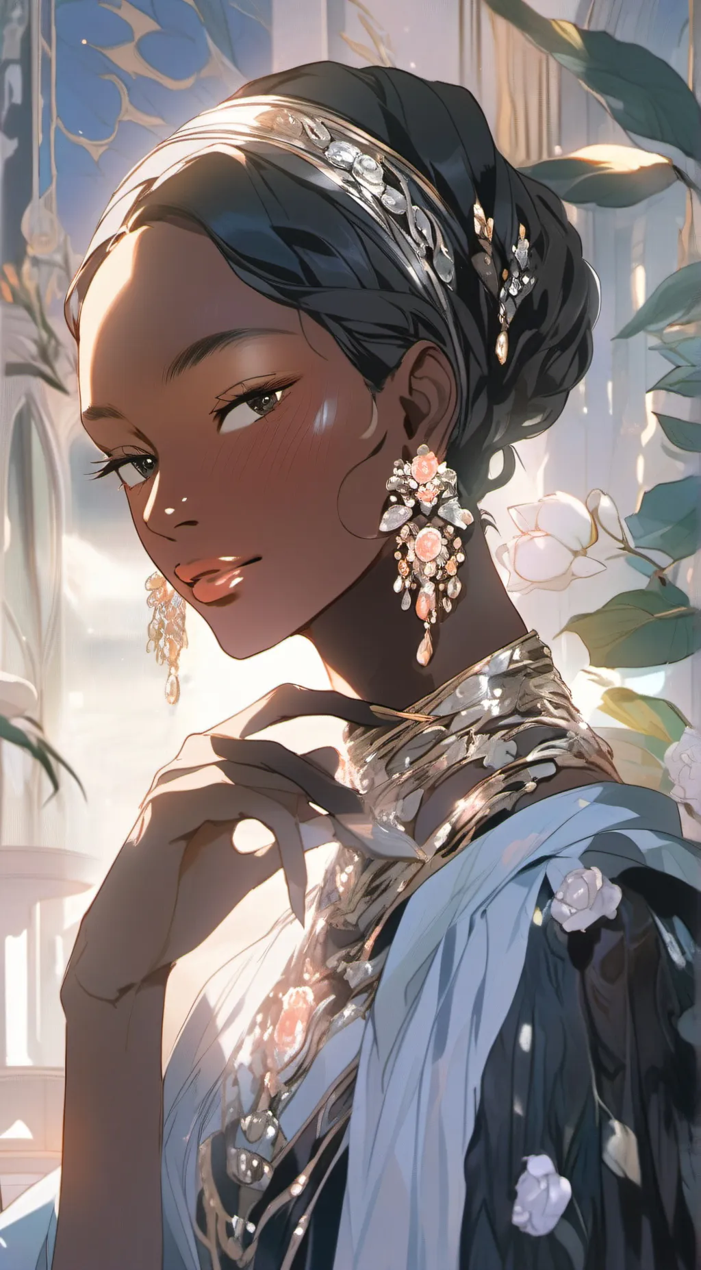 ai character: Athena background