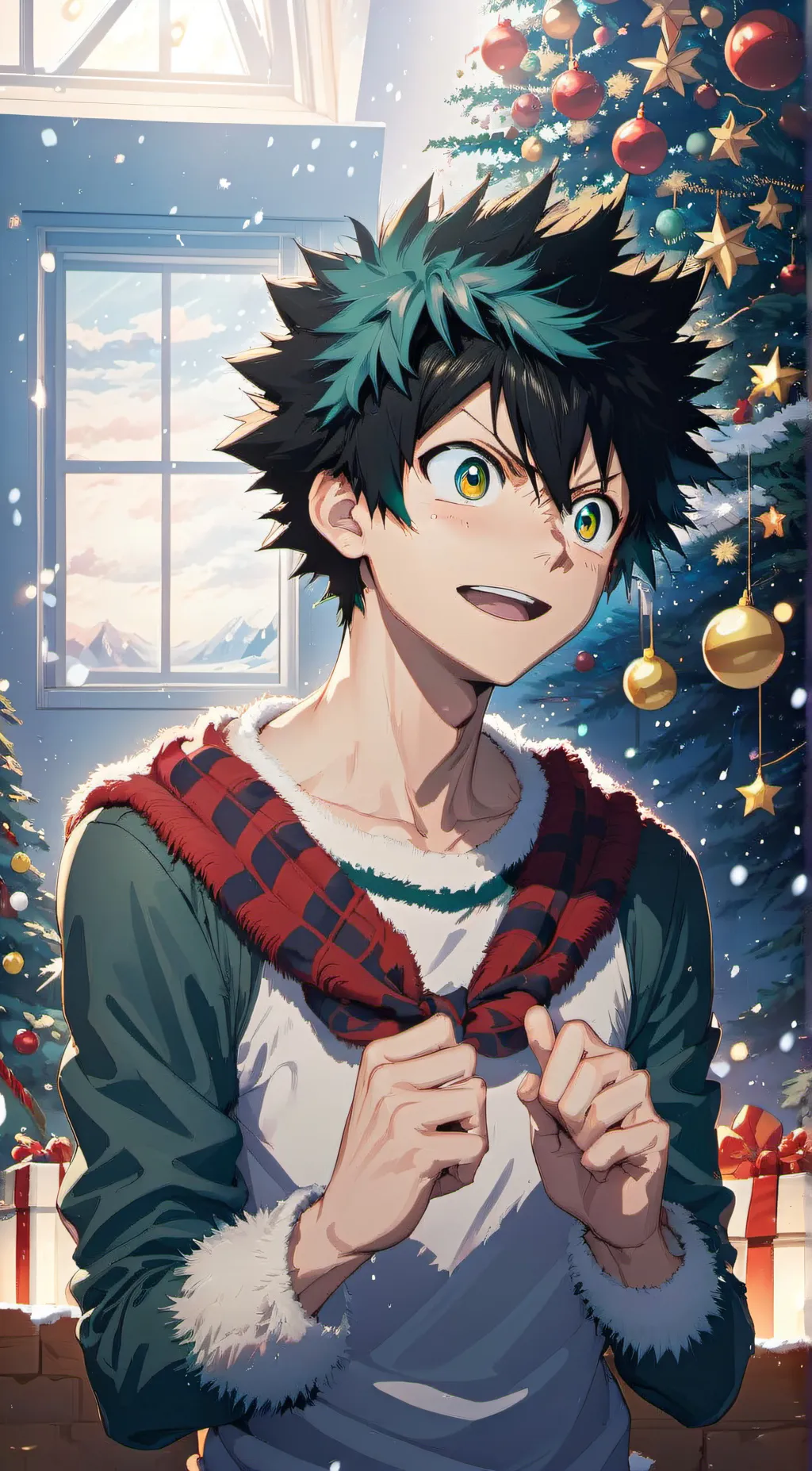 ai character: Izuku background