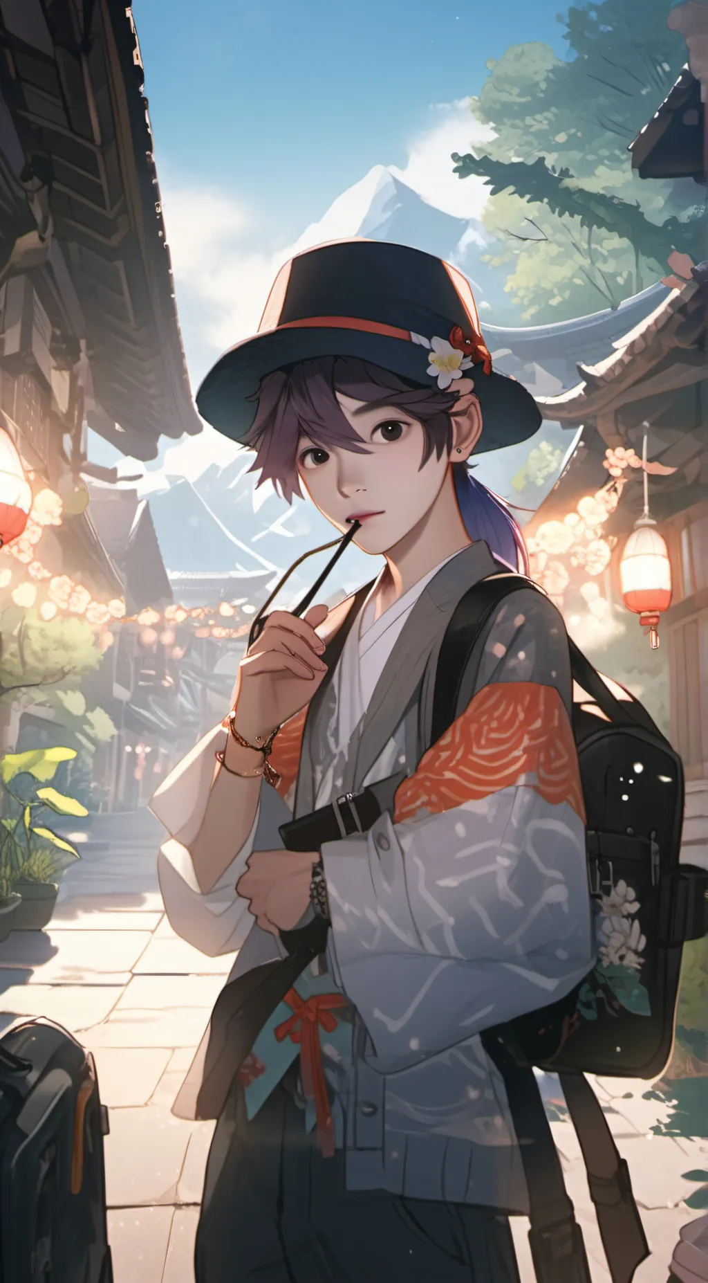 ai character: Hana background