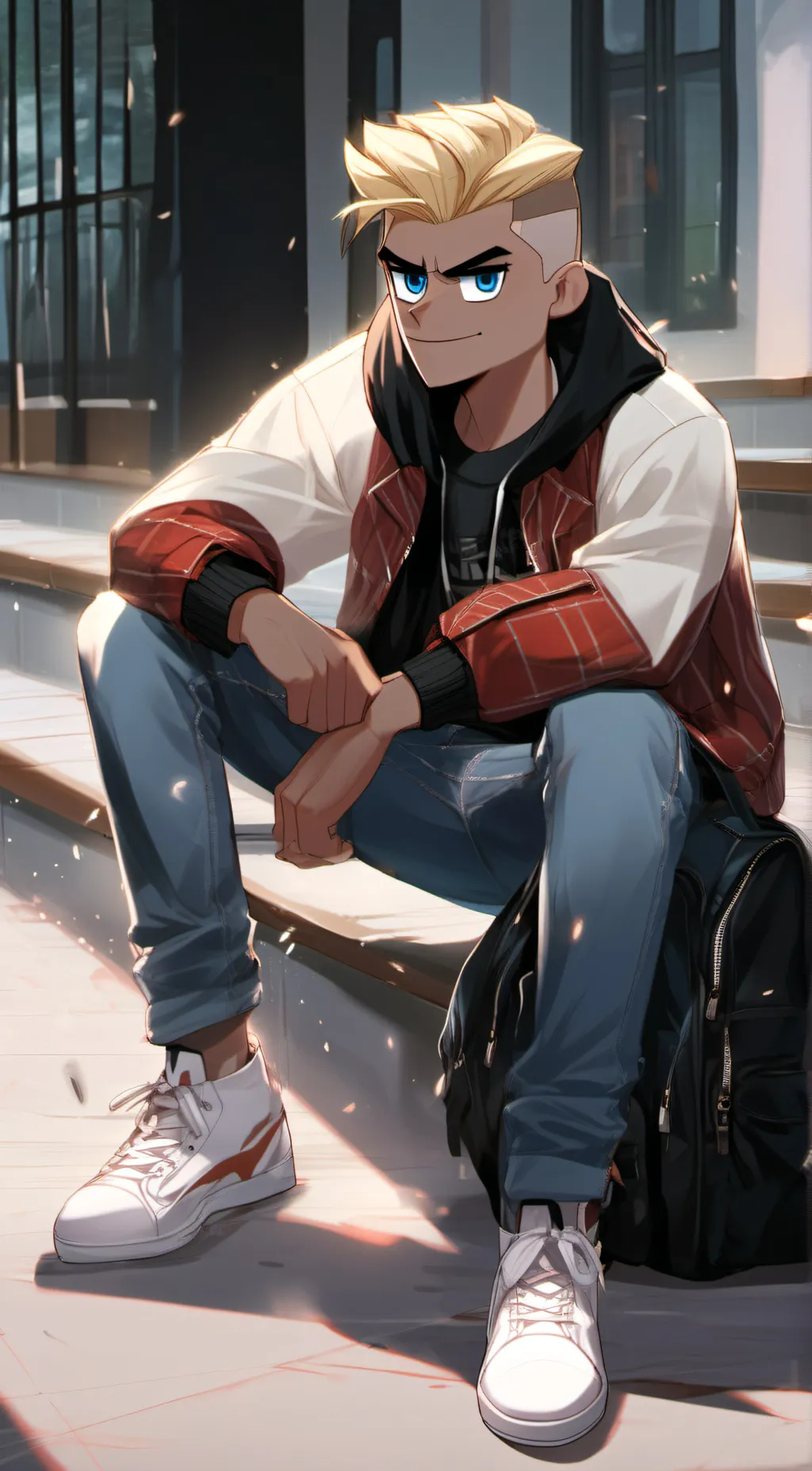 ai character: Dash Baxter background