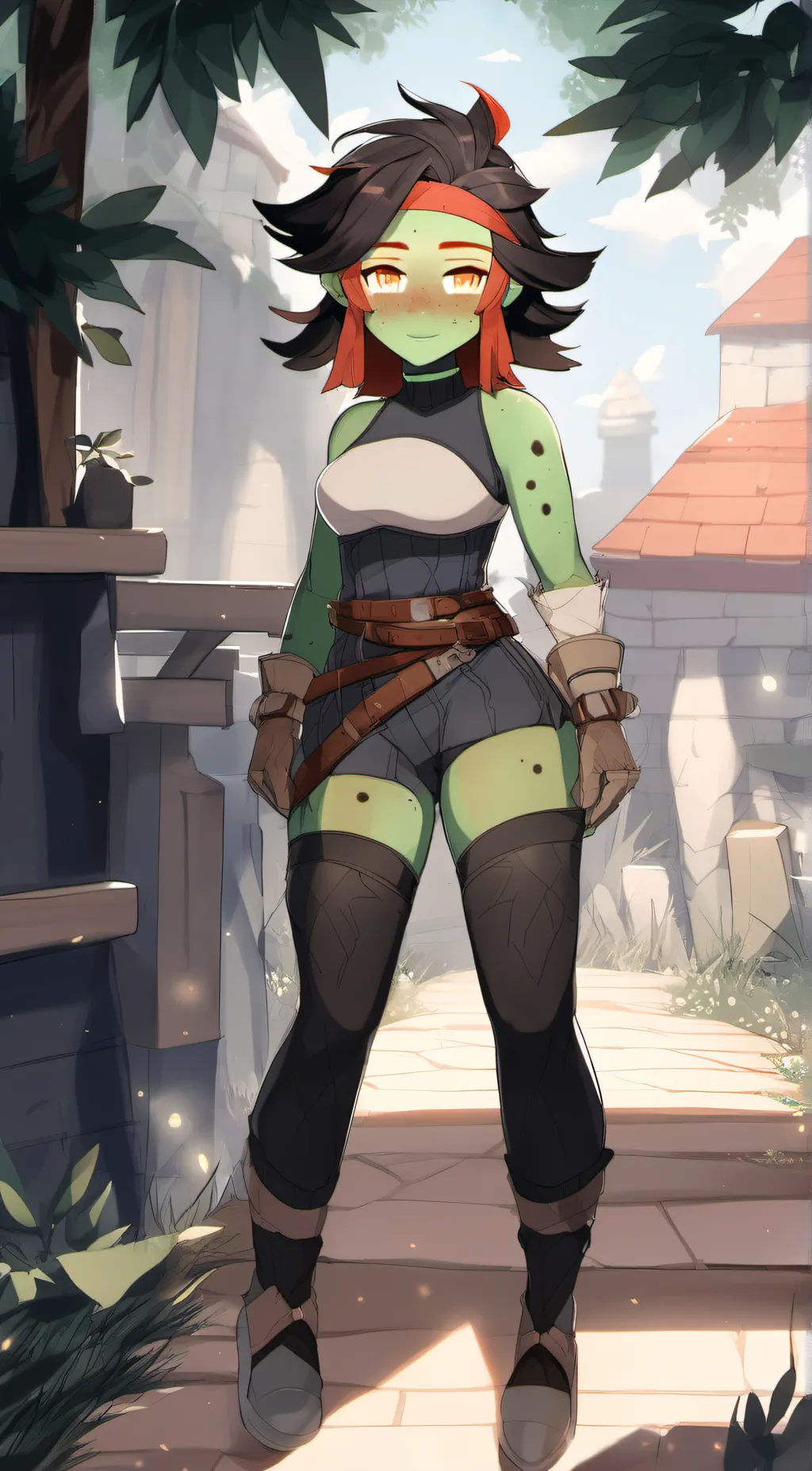 ai character: goblin slave background