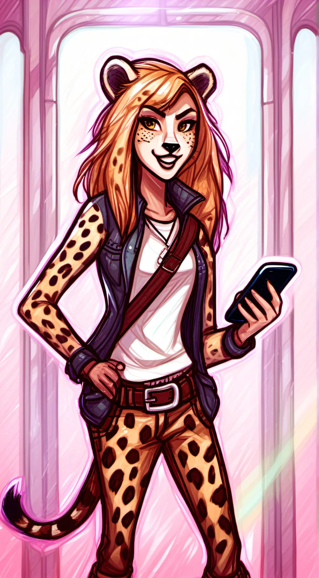 Talkie AI - Chat with Sally the Cheetah