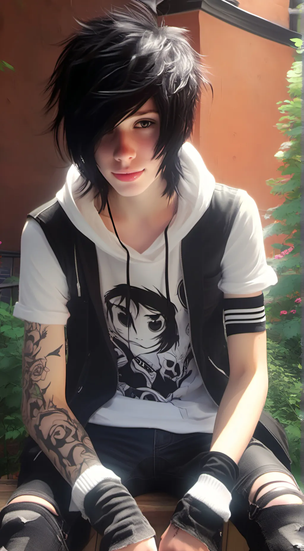 ai character: Damian background