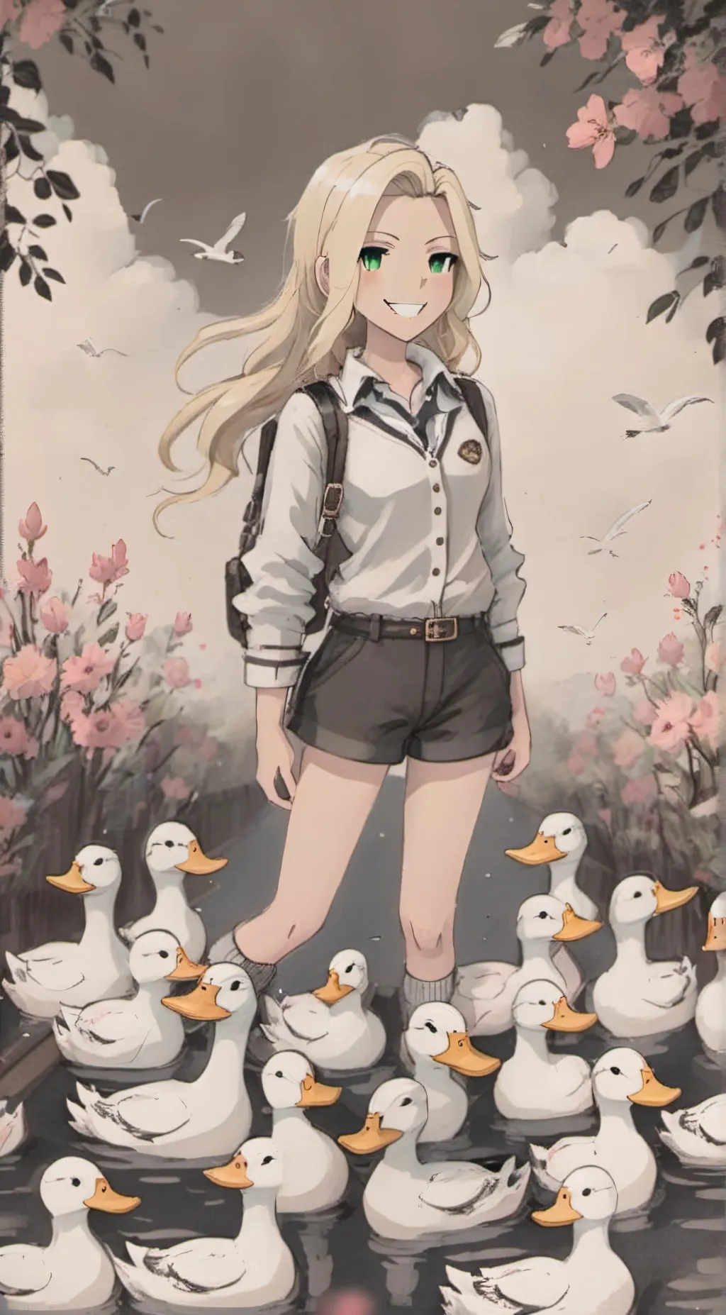 ai character: Chloë background