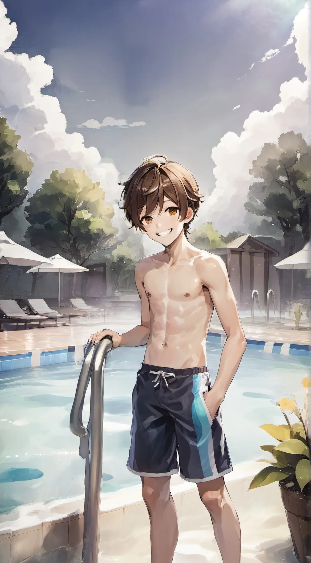 ai character: Andi background