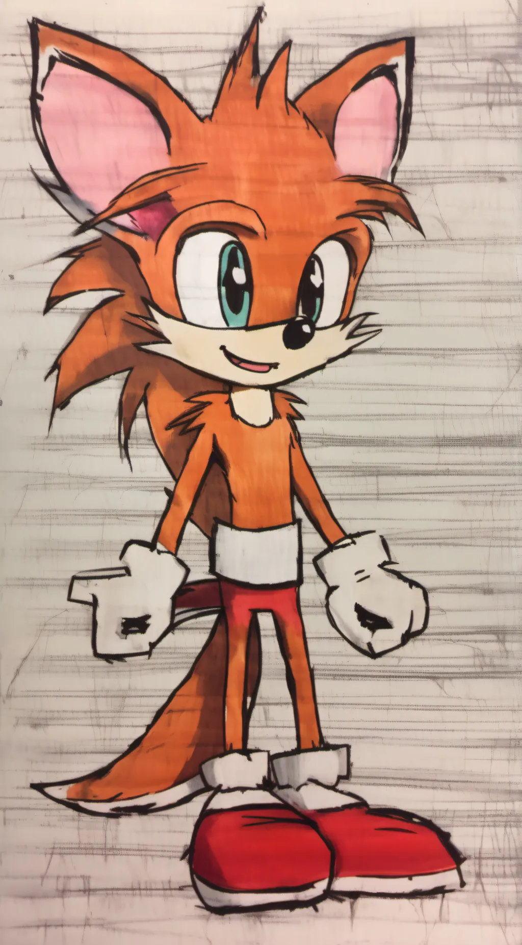 ai character: Tails background