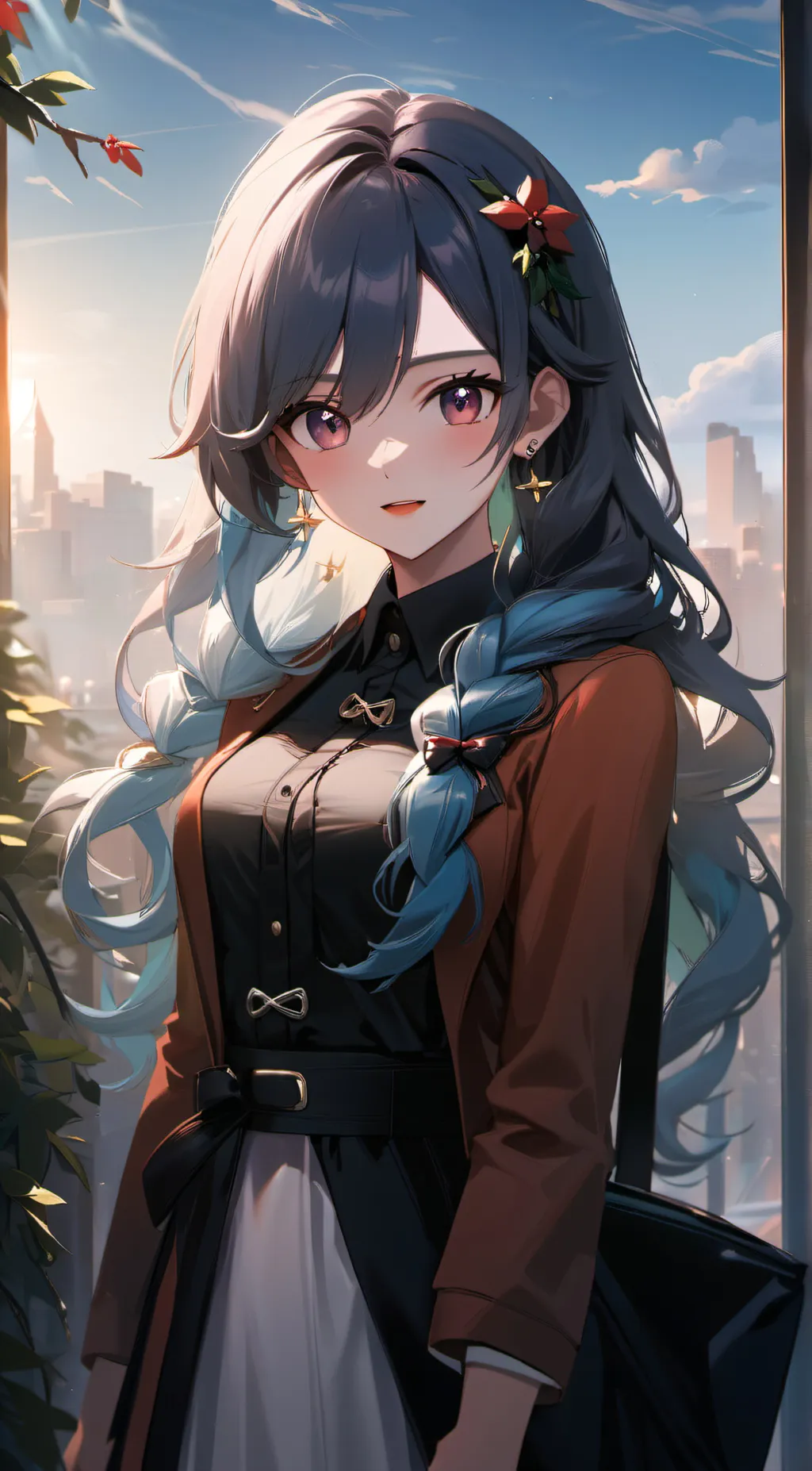 ai character: Holly background