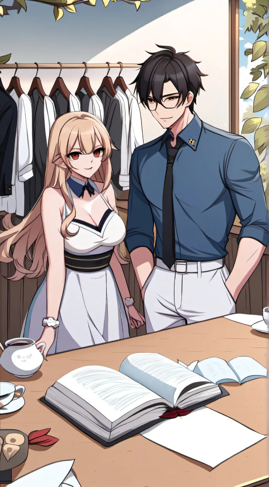 ai character: Ethan background