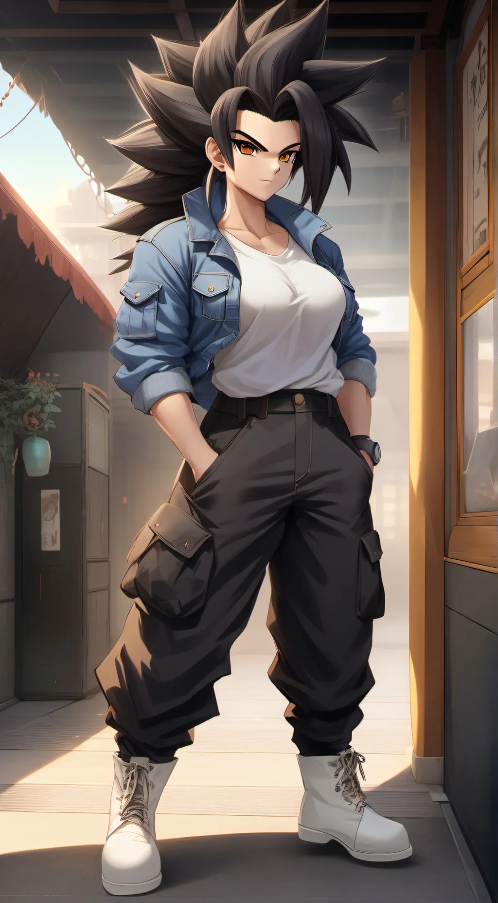 ai character: Zenith background