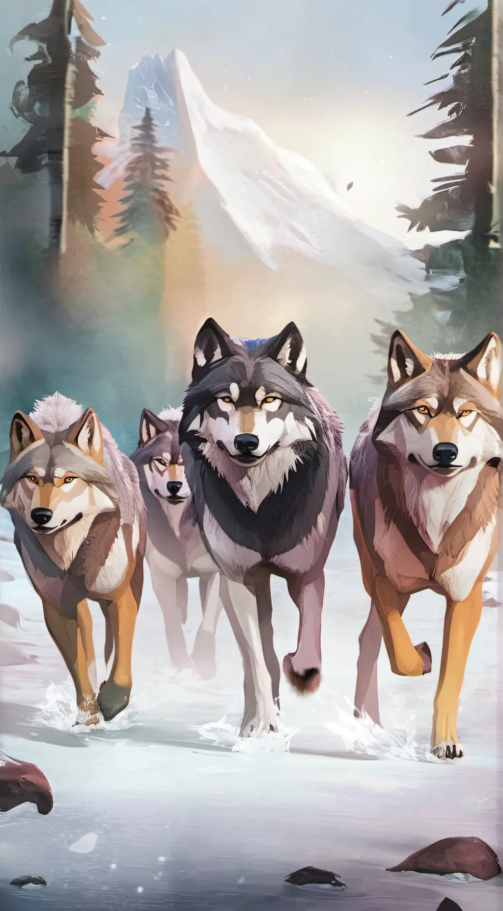 ai character: Wolf Pack background