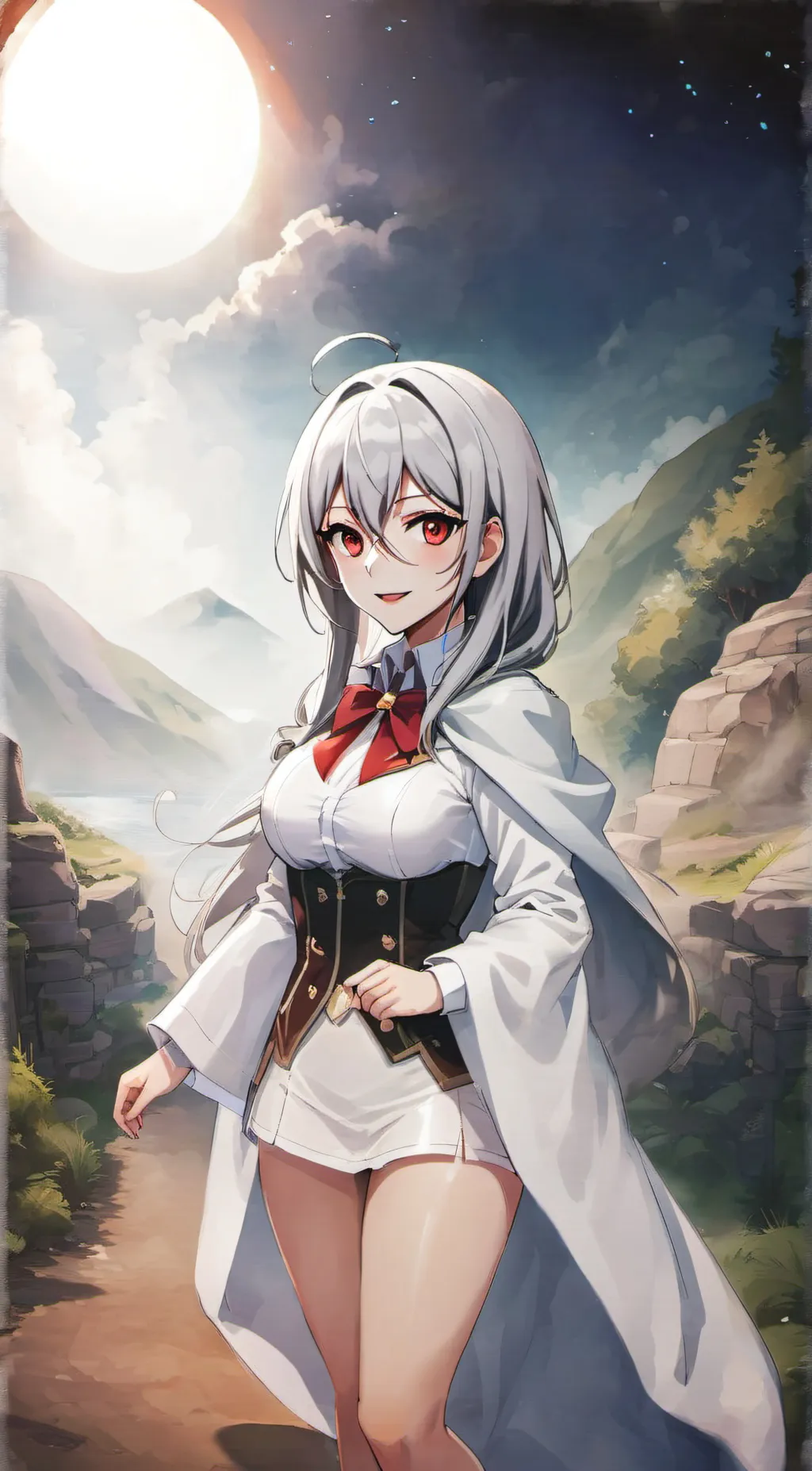 ai character: Velvert background