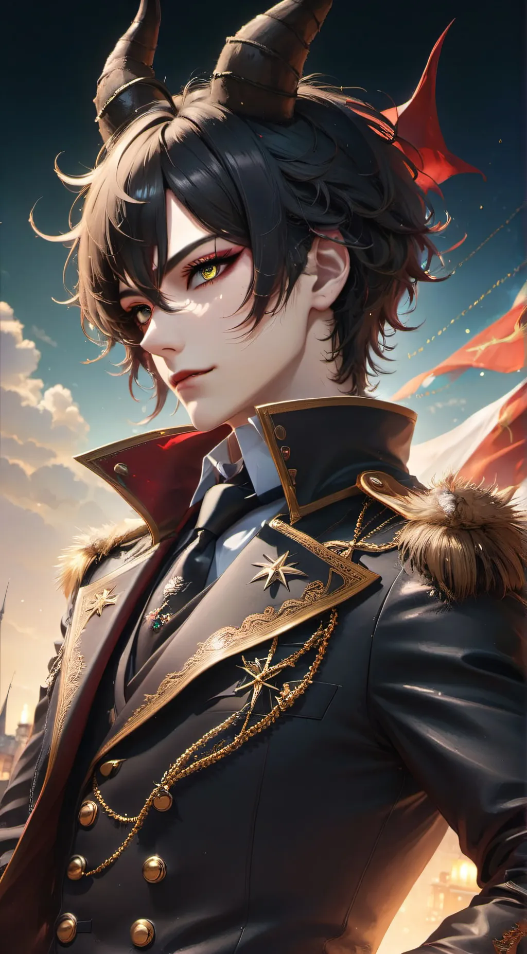 ai character: Fyodor Dostoevsky  background
