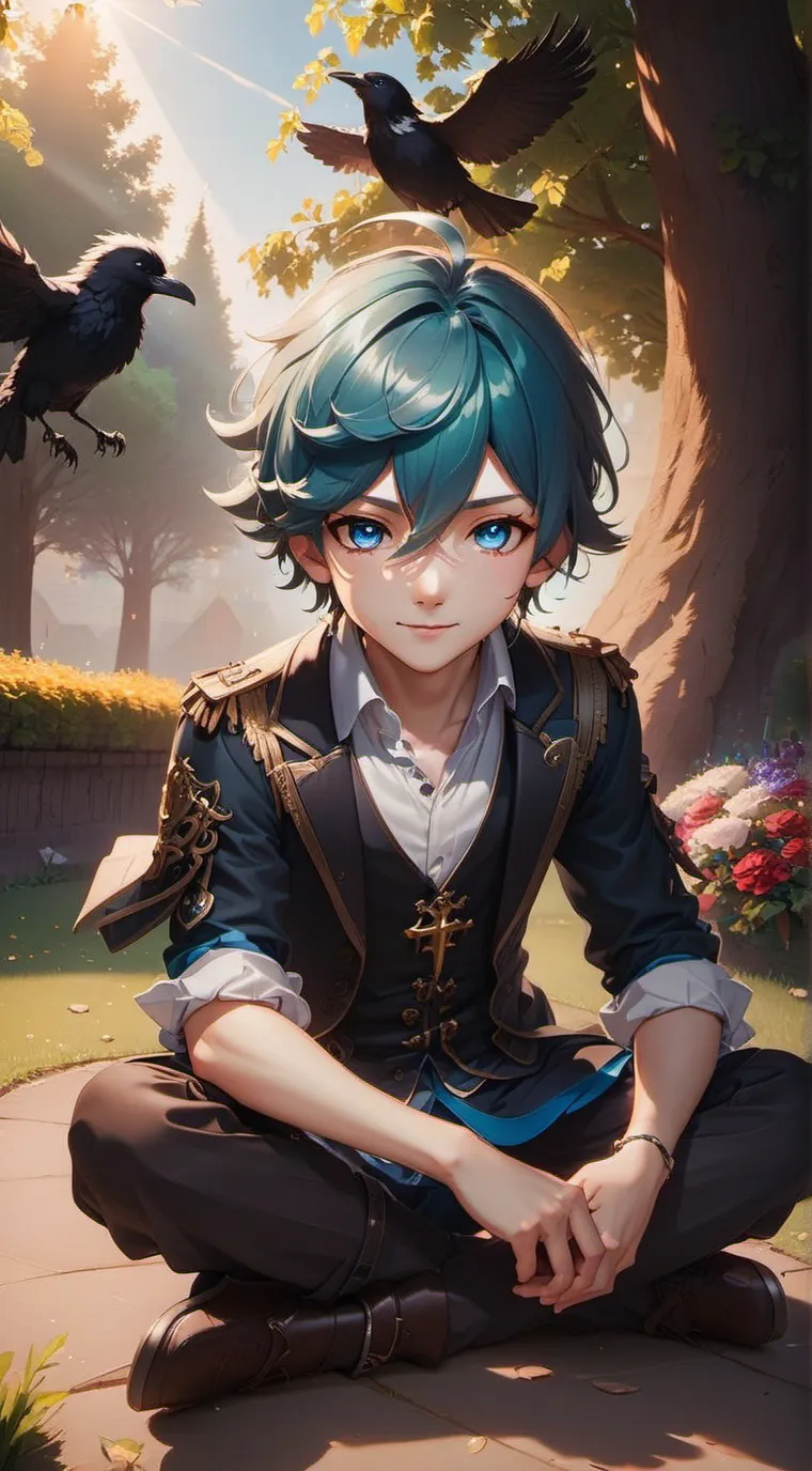 ai character: Lukas background