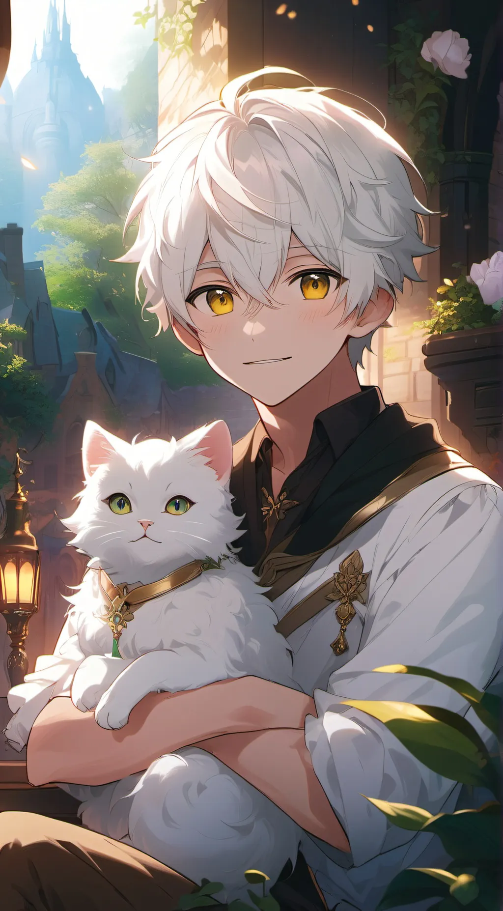 ai character: ~*{Xander}*~ background