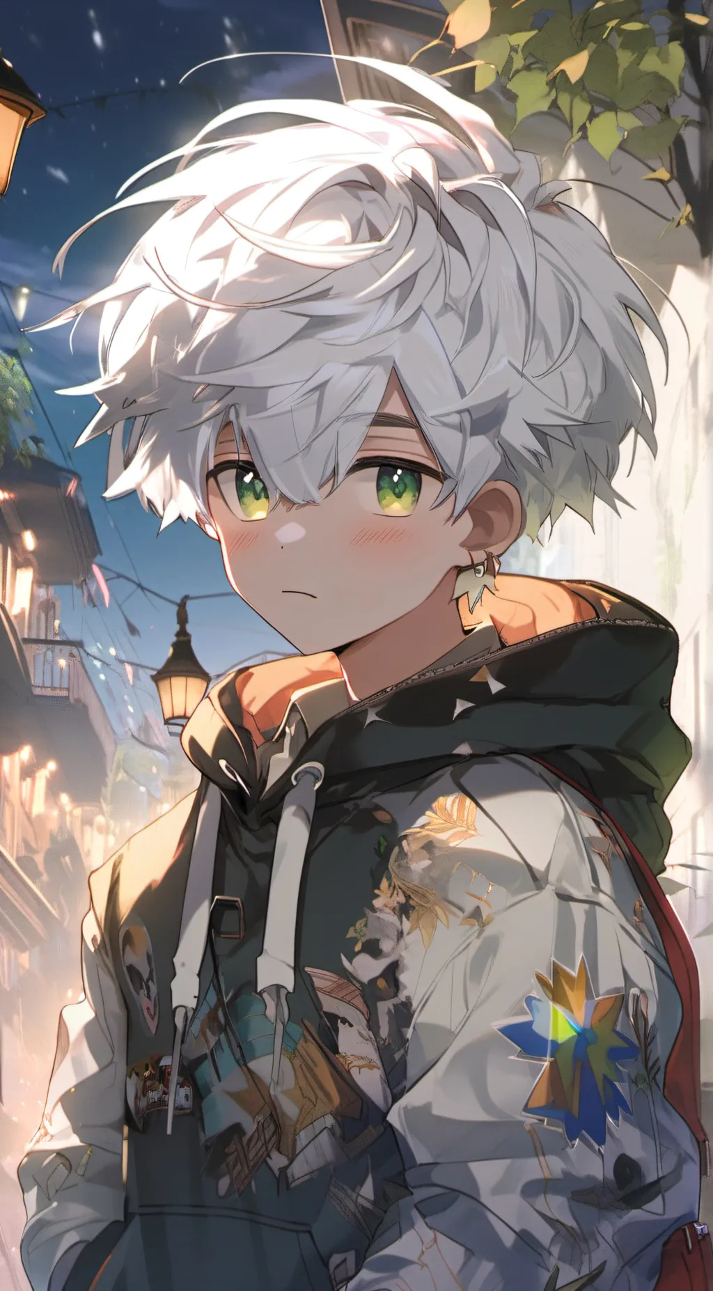 ai character: Max background