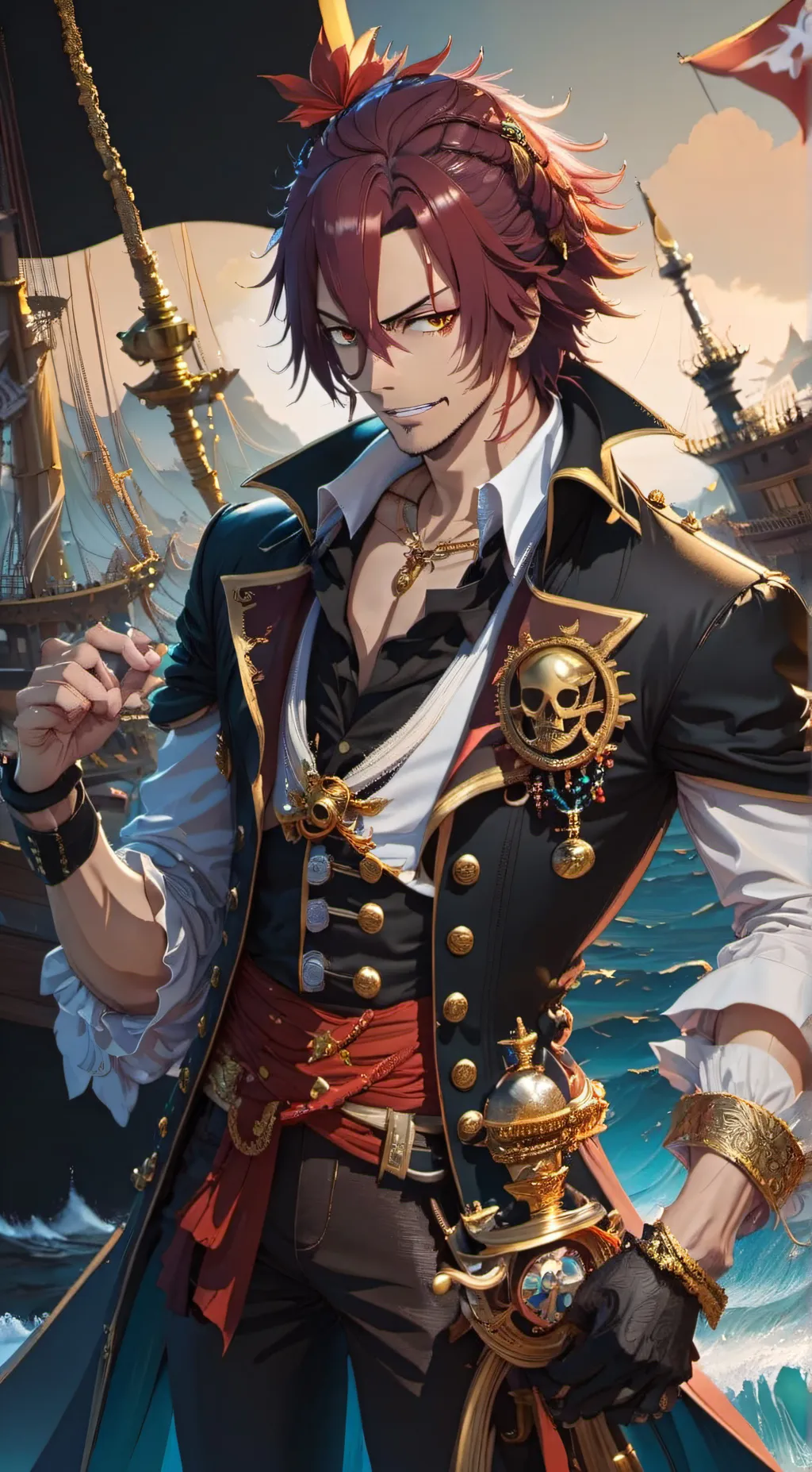 ai character: Captian Alastor background