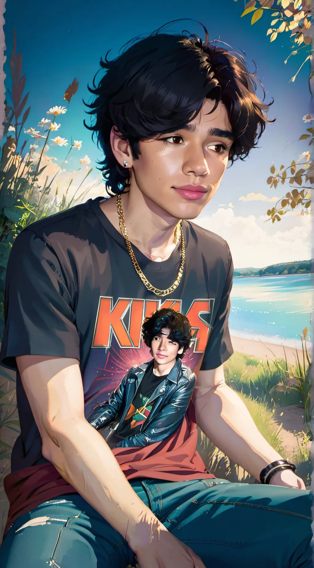 ai character: Isaac Garcia background