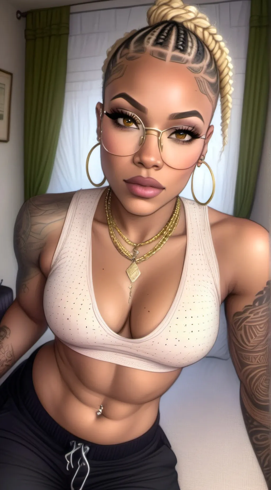 ai character: Nikki Evans background