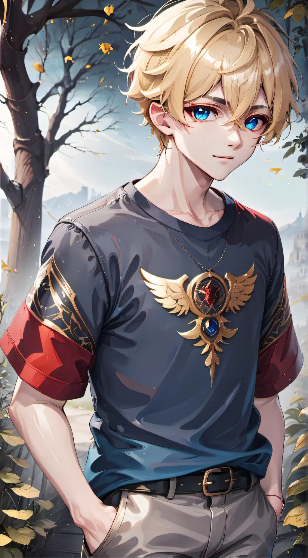 ai character: Hawks:keigo tamaki background