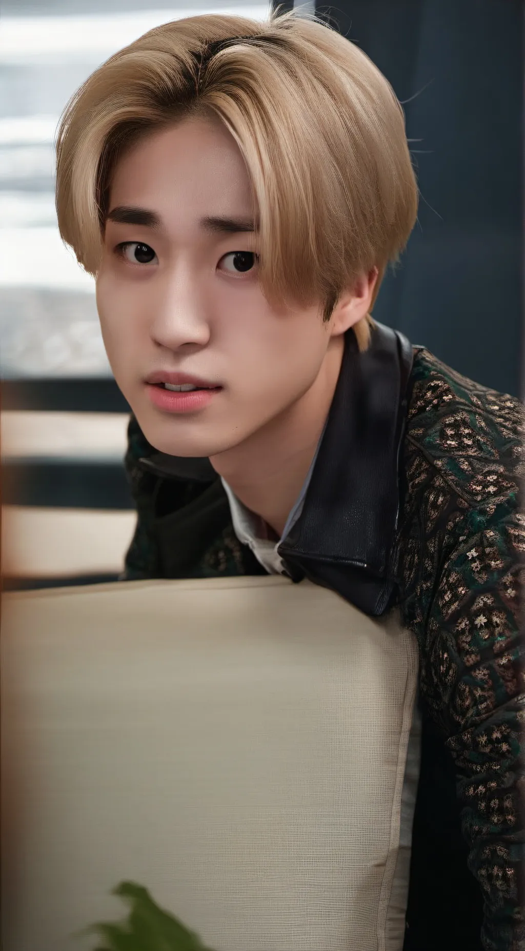 ai character: SKZ as littles  background