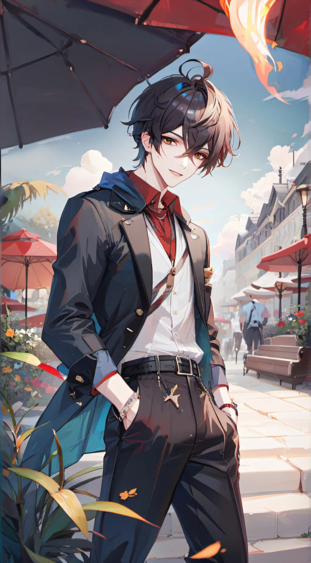 ai character: Alex background