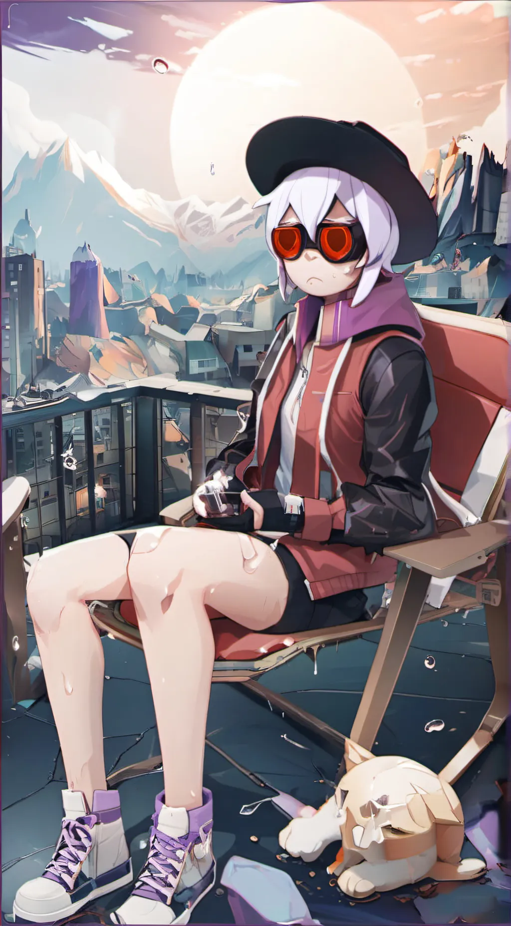 ai character: Gangle tadc background