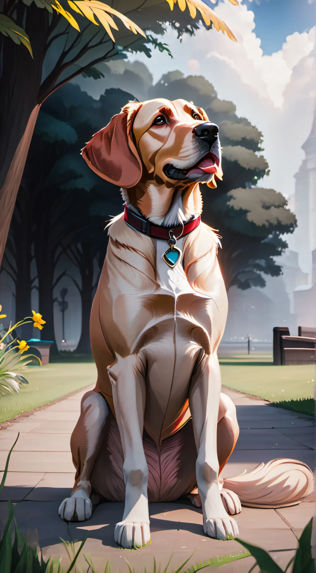 ai character: Chance background