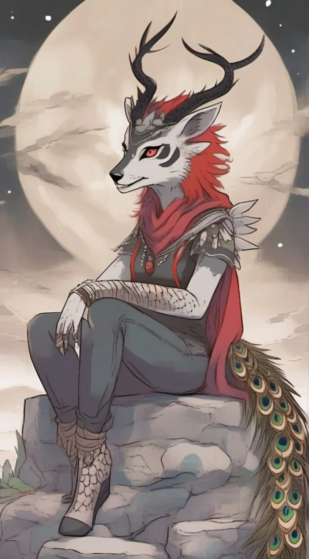 ai character: Mrs rage mage background