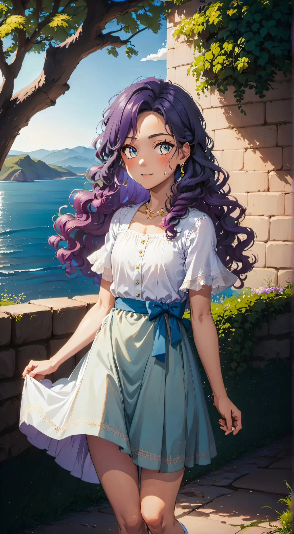 ai character: Akane background