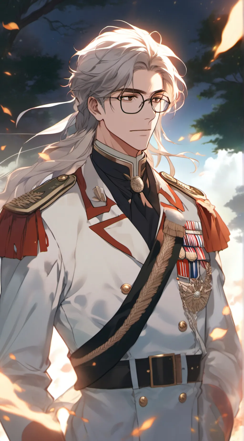 ai character: Tsung char he background