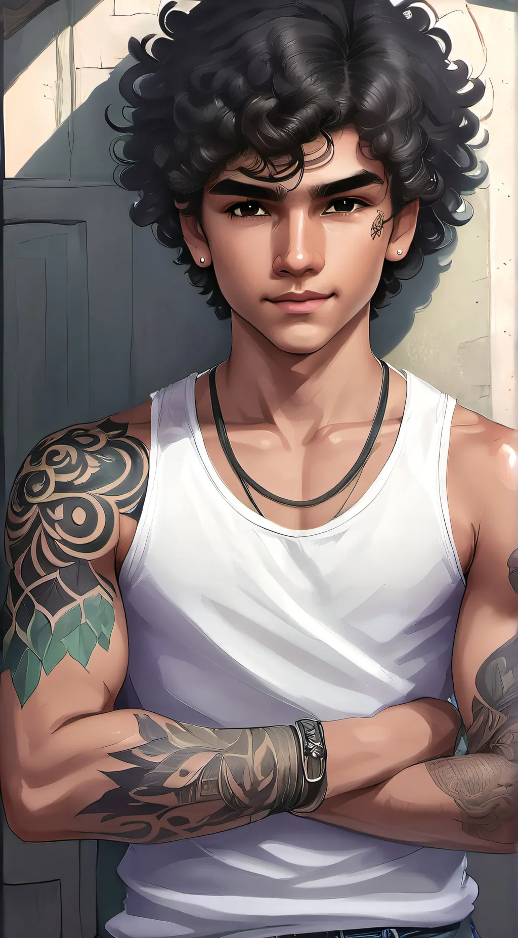 ai character: Axel background