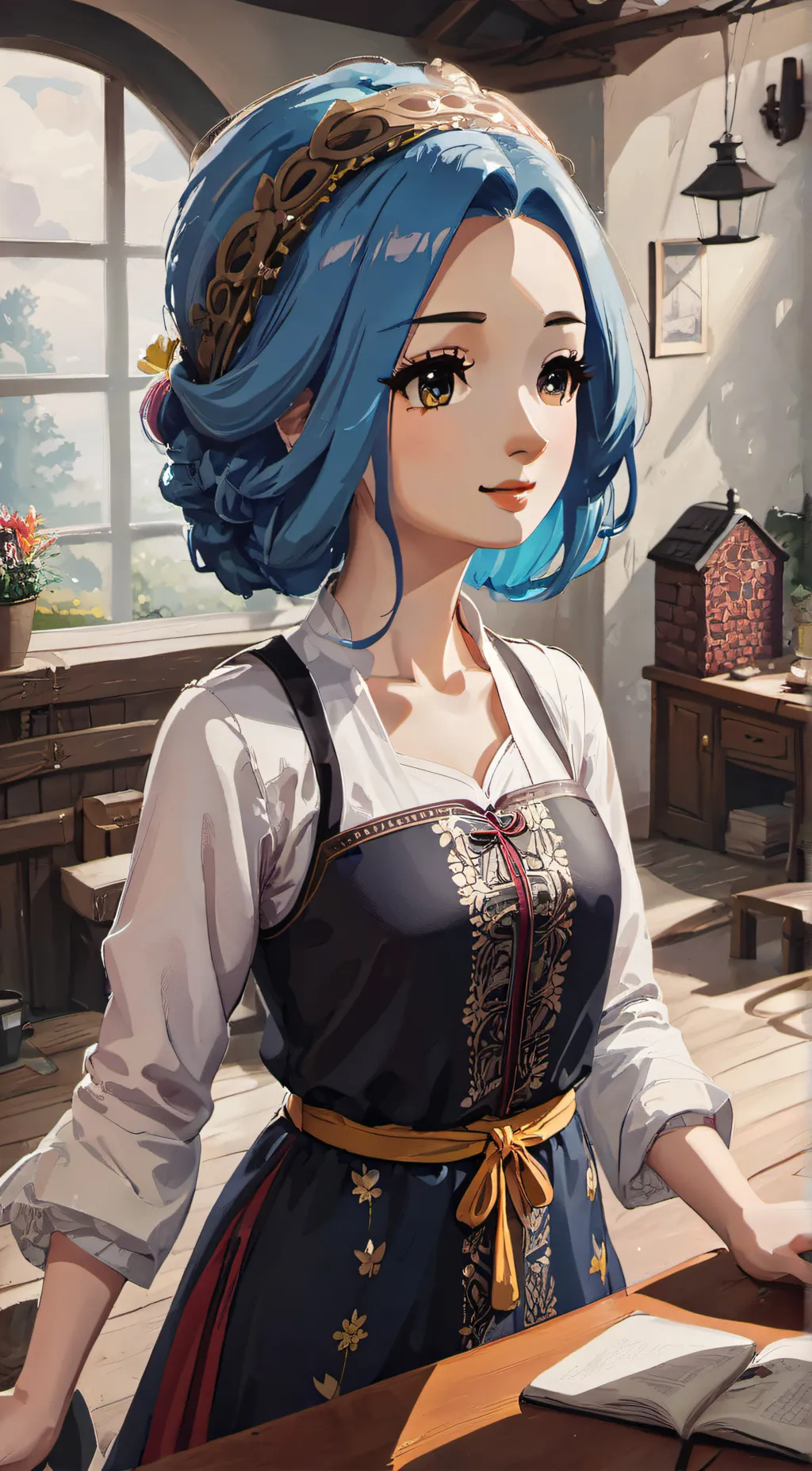 ai character: Amelia background